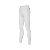 Damskie legginsy Kingsland Classic Ladies F-Grip Tights - białe