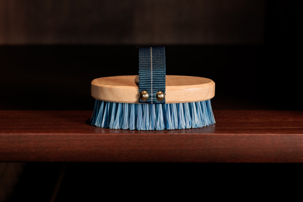 Szczotka owalna do sierści Sammy Kids Pony Kentucky Grooming Deluxe - niebieska