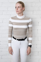 Koszula konkursowa Fleur de Lys Equestrian Chamomile - kremowa