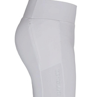 Damskie legginsy Kingsland Classic KLKatinka Full-Grip - białe