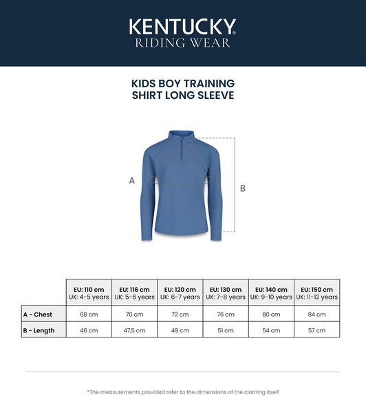 Chłopięca koszula treningowa Kentucky Barcelona z długim rękawem