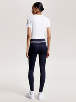 Legginsy Tommy Hilfiger Tampa - granat desert sky