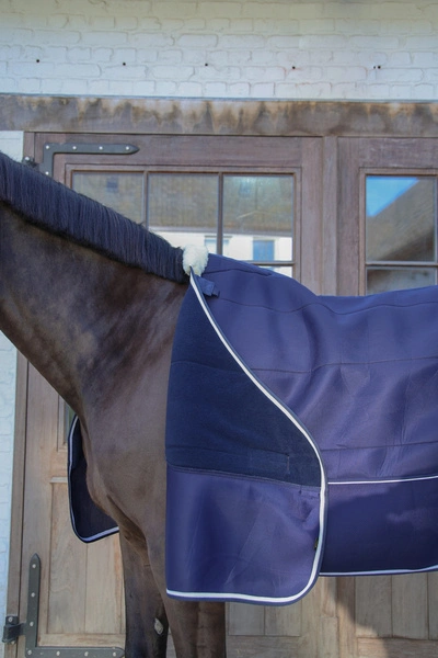 Kentucky podderka stajenna Comfort 3D Fleece Liner - granatowa