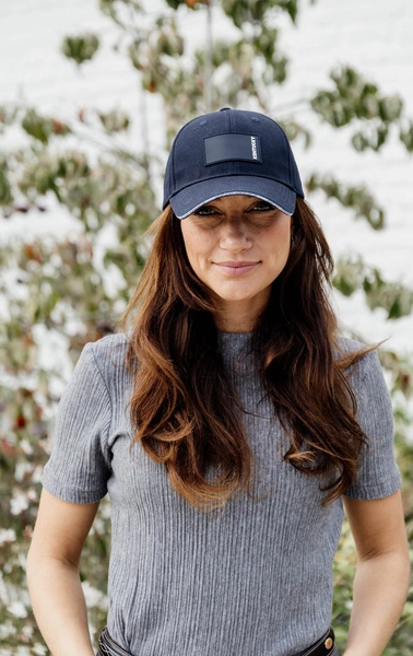 Kentucky czapka Rubber Logo - granatowa