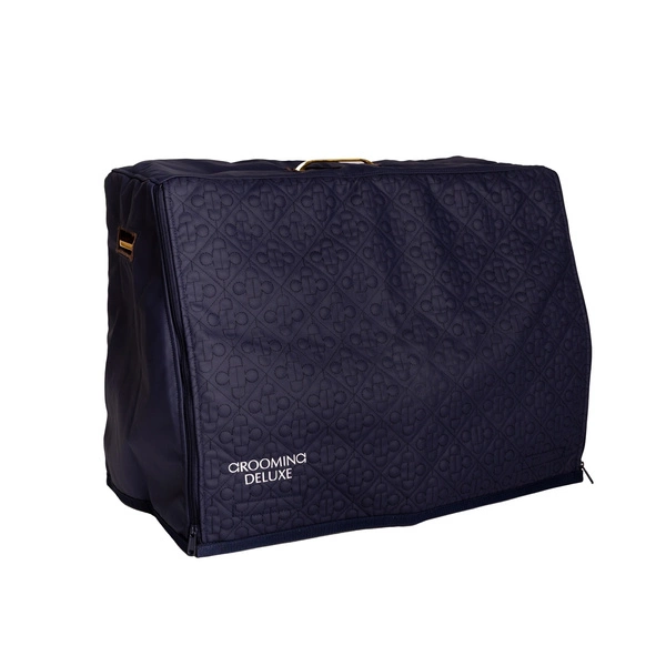 Pokrowiec na dużą skrzynkę na szczotki Show Grooming Box Cover - granatowy - Kentucky Grooming Deluxe