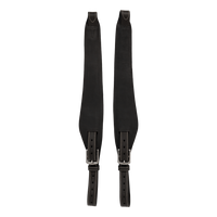 Puśliska Dy'on Leather Stirrup Straps Mono - czarne
