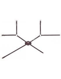 Nachrapnik meksykański Equiline NB0457 - brązowy