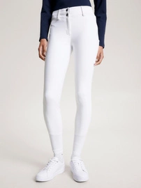 Zimowe thermobryczesy Tommy Hilfiger Equestrian Geneva - białe