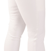 Damskie legginsy Kentucky Classic z kolanowym lejem - białe