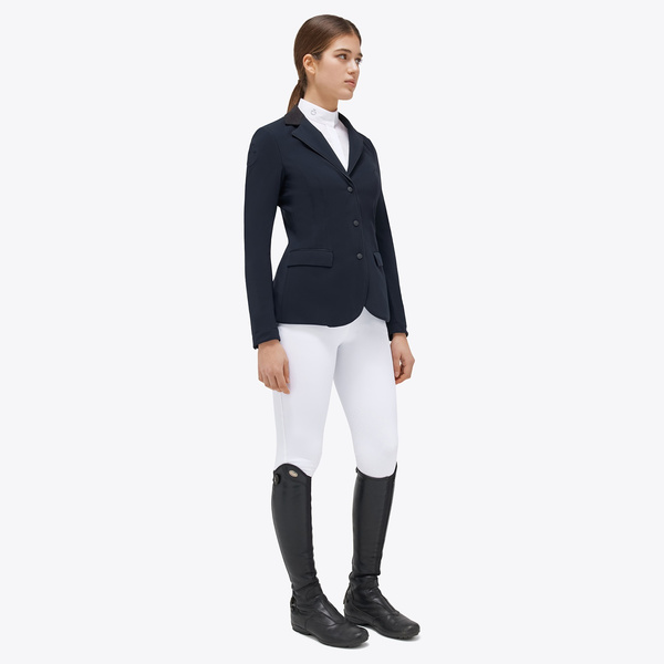 Damski frak Cavalleria Toscana GP Zip GGD035 - granatowy