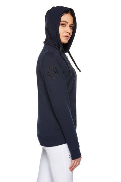 Damska bluza Zip Ego7 - granatowa
