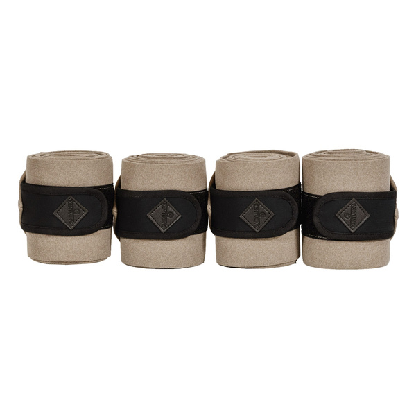 Kentucky bandaże wełniane Polar Fleece Bandage Show Vegan Wool - beżowe