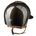 Kask KEP Smart NOVA POLO Polish - brązowy z beżowymi paskami