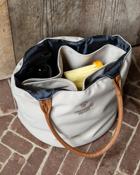 Torba na szczotki Bag Canvas Kentucky Grooming Deluxe - beżowa