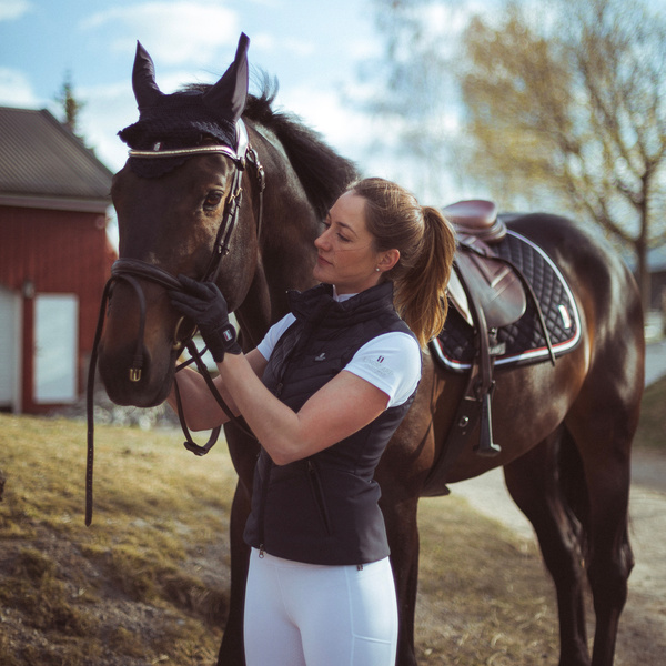 Kamizelka damska Kingsland Classic Hybrid Body Warmer - czarna