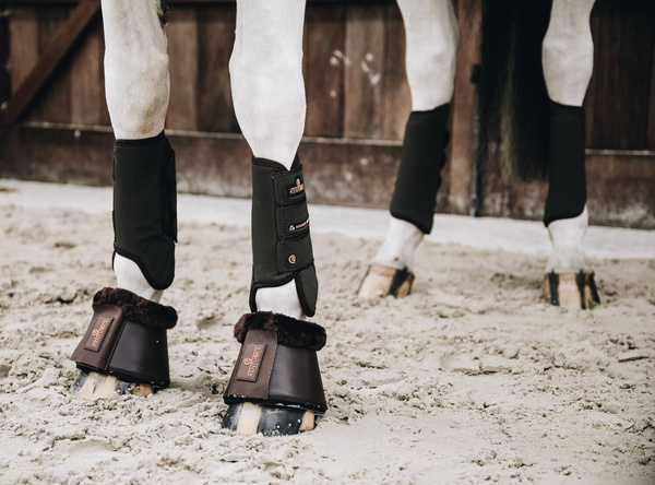  Kentucky ochraniacze na przednie nogi Eventing Air Tech - brązowe