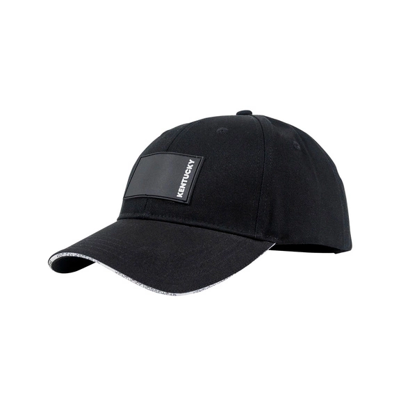 Kentucky czapka Rubber Logo - czarna