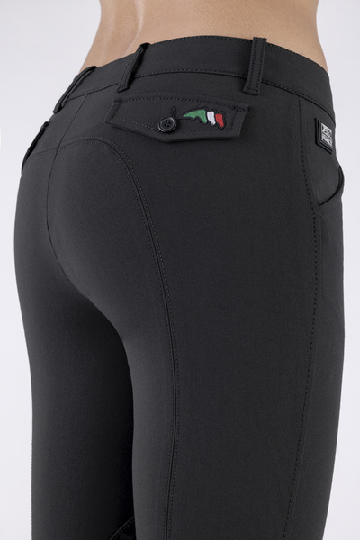 Damskie bryczesy Equiline Boston - czarne