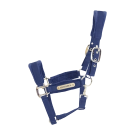 Kentucky kantar anatomiczny Velvet - granatowy