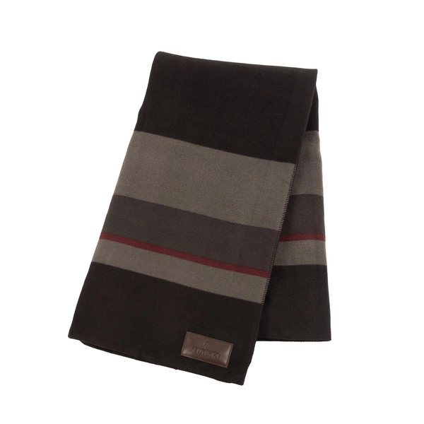 Osuszająca derka Kentucky Heavy Fleece Rug Square Stripes - czarna