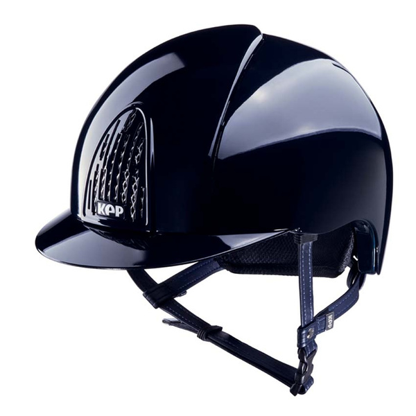 Kask KEP Smart Polish - granatowy z granatowymi paskami