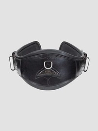 Anatomiczny popręg ujeżdżeniowy Equiline - czarny