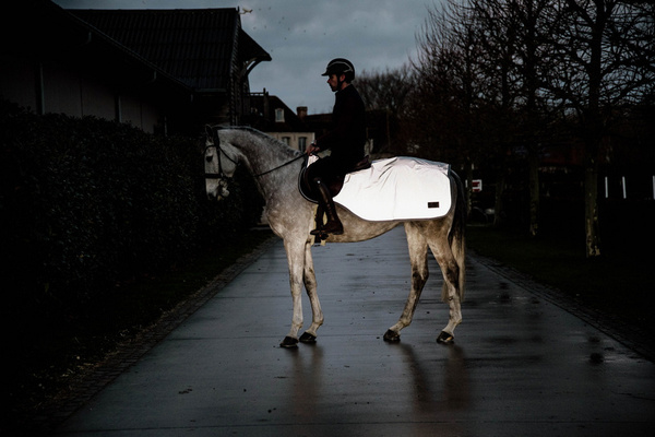 Kentucky półderka do jazdy Quarter Rug Reflective 