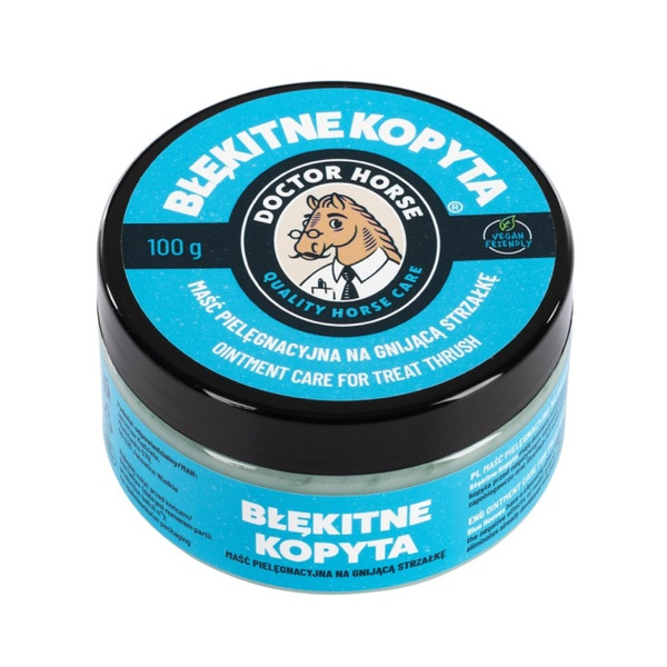 Maść na gnijące strzałki Doctor Horse Błękitne kopyta 100g