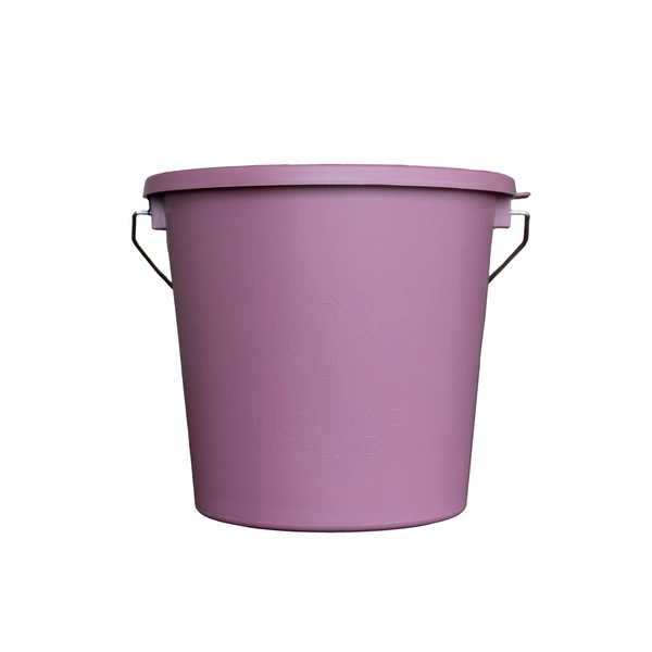 Wiadro z pokrywką 5 L Kentucky - różowe