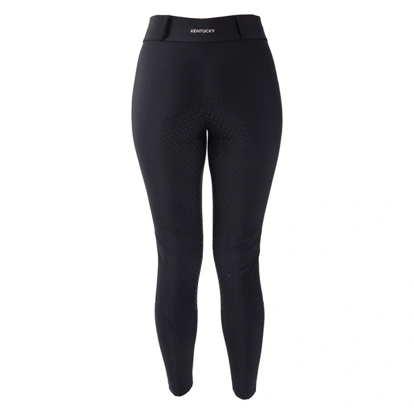 Damskie legginsy Kentucky Classic z pełnym lejem - granatowe