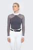 Koszula konkursowa Fleur de Lys Equestrian Molly Spark - szara