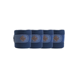 Kentucky bandaże Polar Fleece Glitter - granatowe