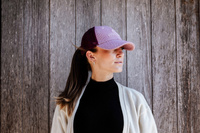 Kentucky czapka Trucker Wool - pudrowy róż