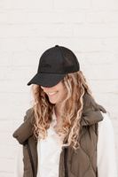  Kentucky czapka Trucker Cap Glitter - czarna