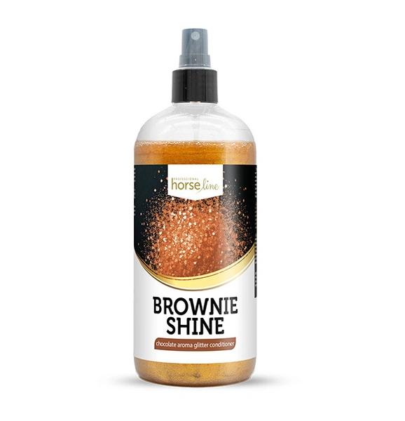 HorseLinePRO Odżywka brokatowa Brownie Shine 500ml