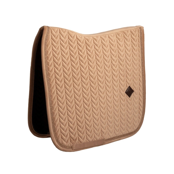 Kentucky czaprak Velvet Mini Pearls - beżowy