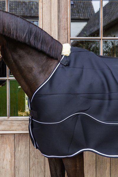 Kentucky podderka stajenna Comfort 3D Fleece Liner - czarna