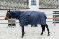 Kentucky derka przeciwdeszczowa do jazdy RainCoat Hurricane - granatowa