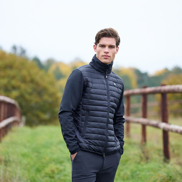 Kurtka Kingsland Classic Unisex Hybrid Jacket - granatowa