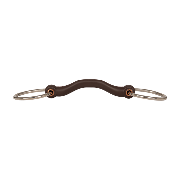 Velari wędzidło Snaffle Flex with Tongue Port Loose Ring Soft 20 mm