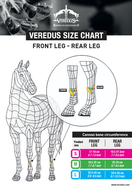 Veredus ochraniacze magnetyczne Magnetik Stable Boot Evo - tyły