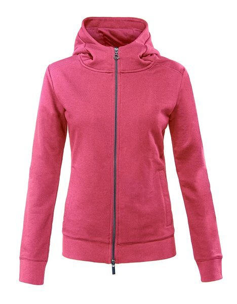 Damska bluza z kapturem Debra Eqode by Equiline - różowa