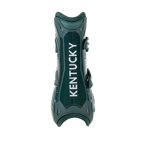 Kentucky Bamboo Tendon Boots Elastic na przednie nogi - ciemna zieleń