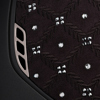 Kask Samshield Shadowmatt Royal Flower Swarovski 2.0 - Black