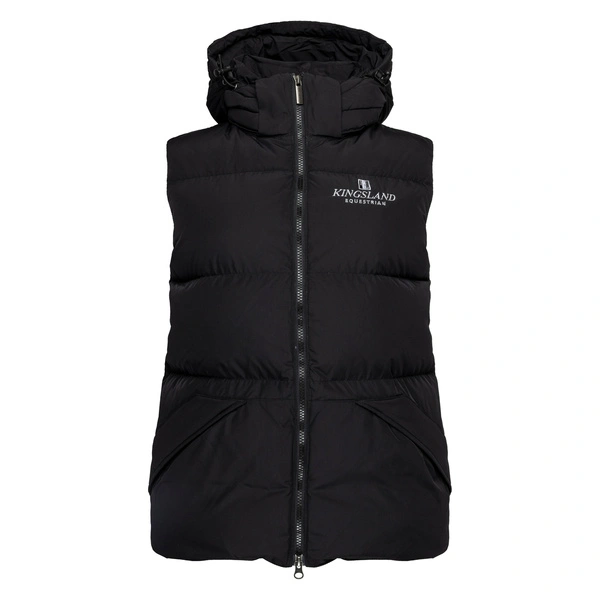 Kamizelka Kingsland Classic Unisex Down Body Warmer - czarna
