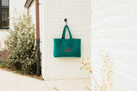Kentucky torba Velvet Logo - emerald