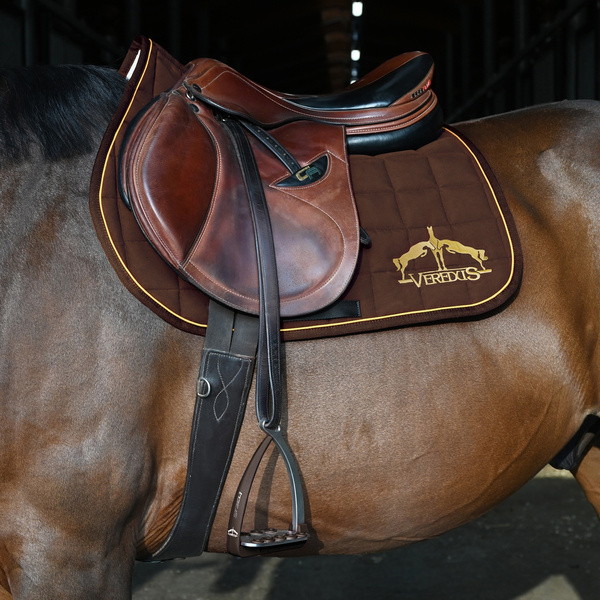 Strzemiona Veredus Vita Stirrup Steel1 - brązowe