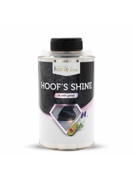 HorseLinePRO Hoof's Shine - olej do kopyt z brokatem 450ml