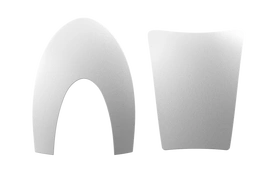 Panele KEP 2.0 Leather White - przód + tył