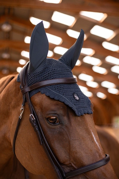 Nauszniki Samshield FlyShield Swarovski - antracytowe